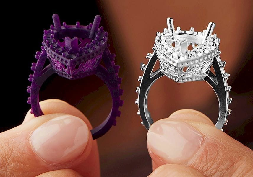 benefits of sla 3d printer for jewelry