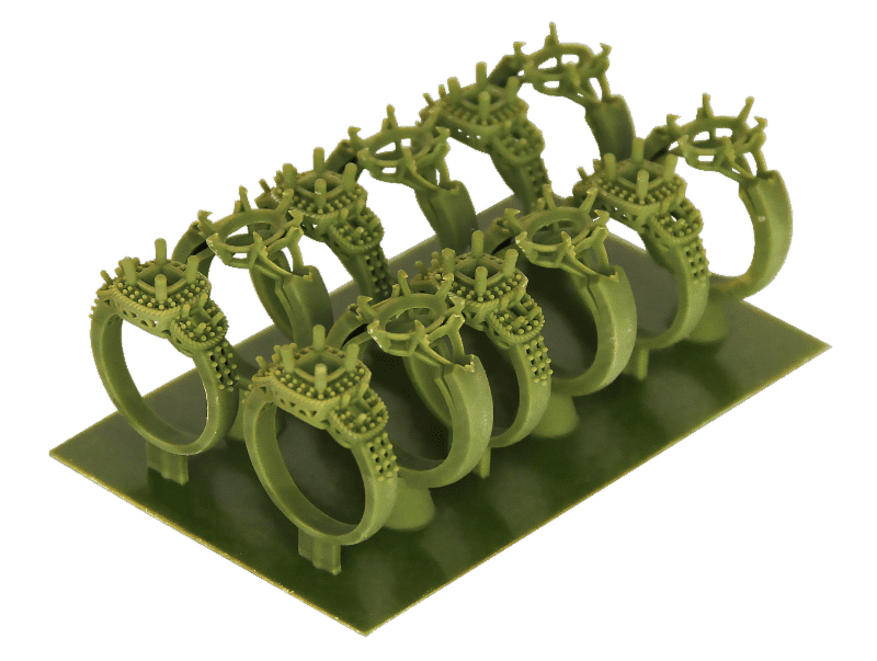 benefits of sla 3d printing for jewelry